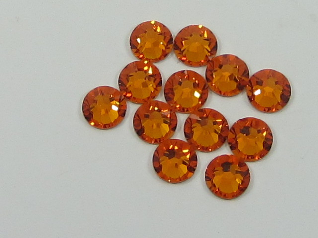 72 pcs. 20ss TANGERINE HOTFIX European Rhinestones